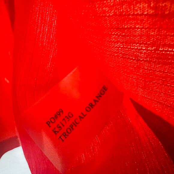 Nat Nast Tropical Orange Silk Embroidered Short Slv Shirt Top Casual Button - XL - Picture 3 of 6